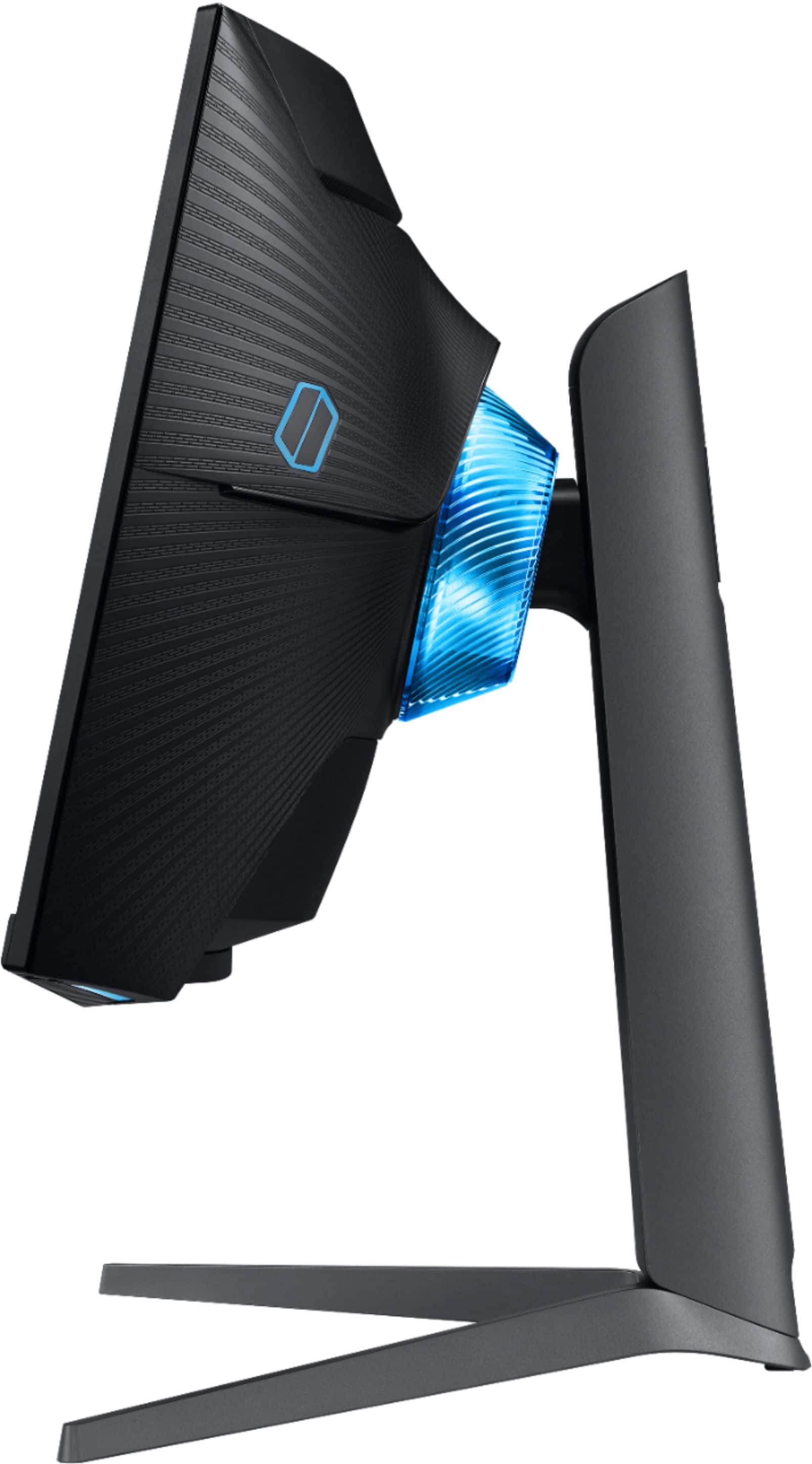 Alt View 13. Samsung - Odyssey G7 27" LED Curved QHD FreeSync and G-SYNC Compatible Monitor with HDR (DisplayPort, HDMI) - Black.