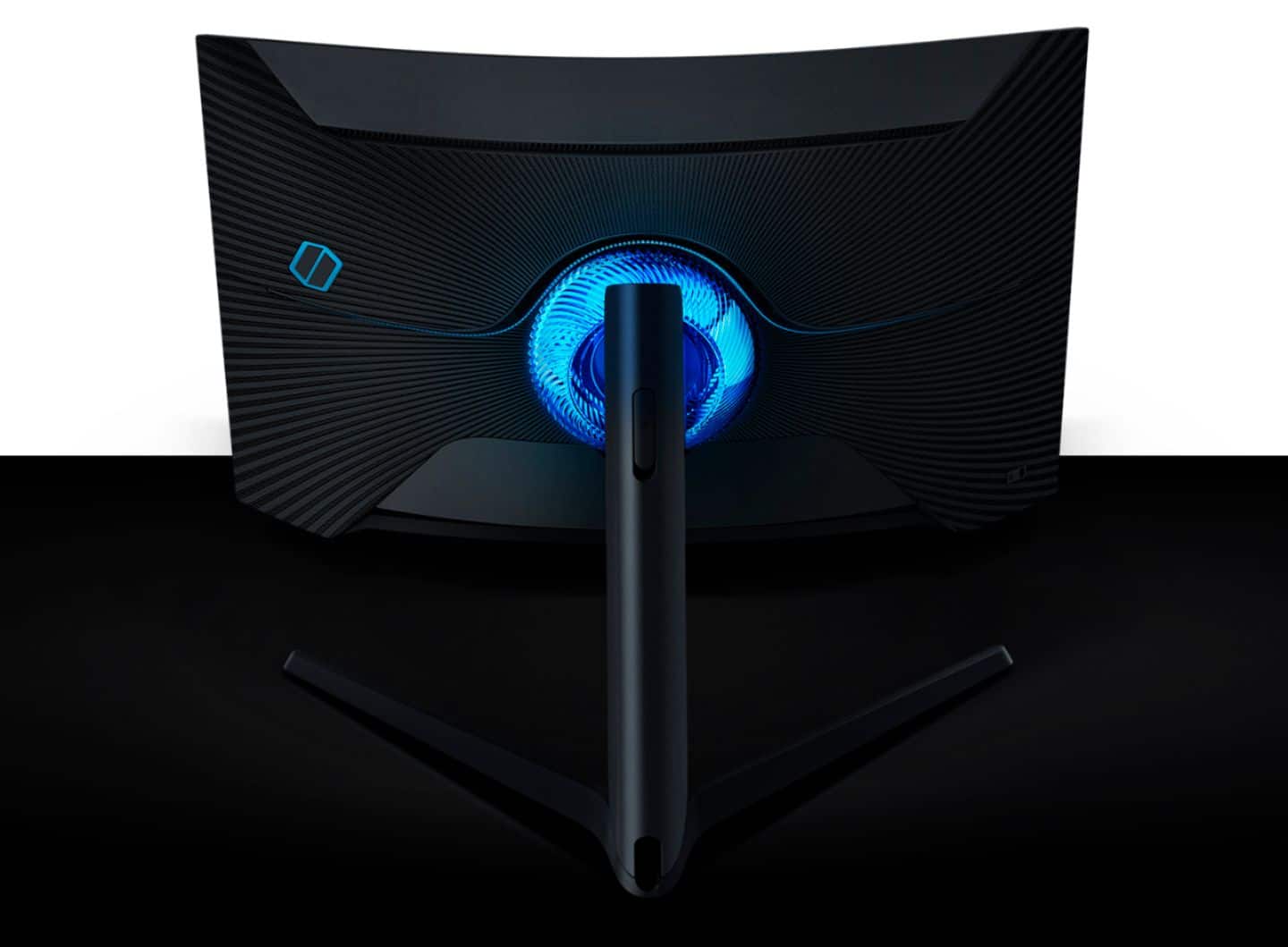 Alt View 27. Samsung - Odyssey G7 27" LED Curved QHD FreeSync and G-SYNC Compatible Monitor with HDR (DisplayPort, HDMI) - Black.