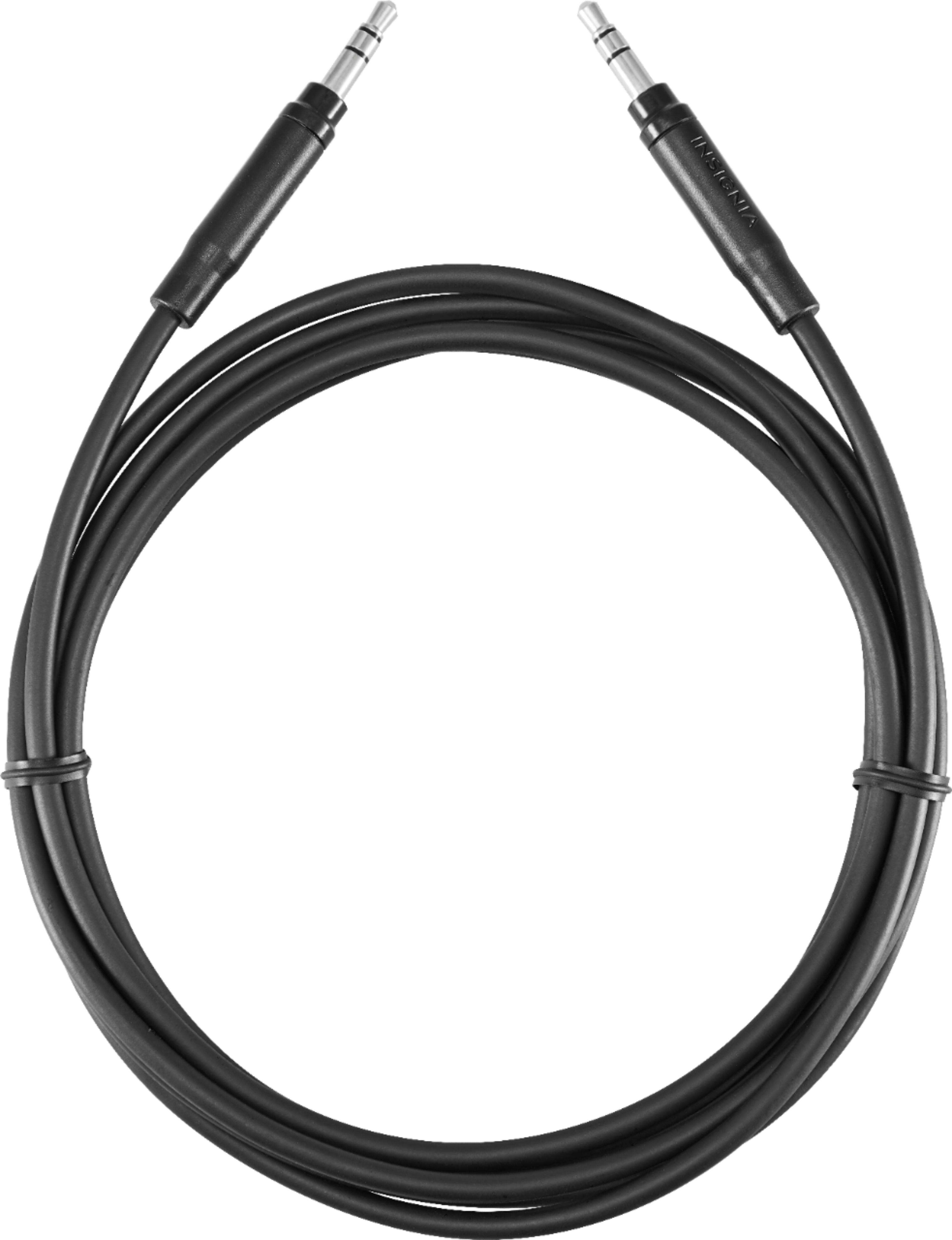 Alt View 11. Insignia™ - 6' 3.5mm Audio Cable - Black.