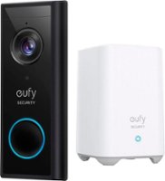 eufy - Smart Wi-Fi 2K Video Doorbell - Black - Front_Zoom
