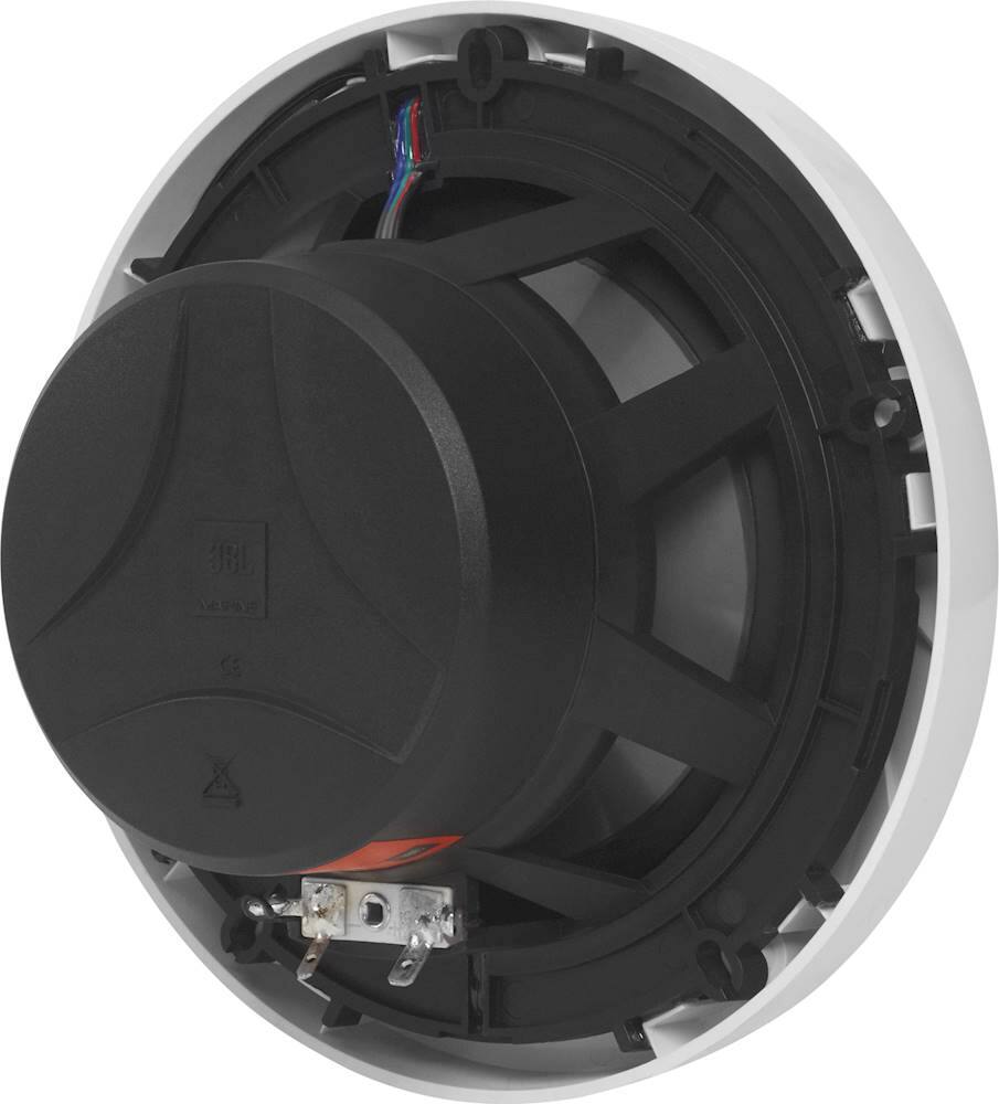 Alt View 12. JBL - Club Marine 6-1/2" 2-Way Marine Speakers with Polypropylene Cones (Pair) - White.