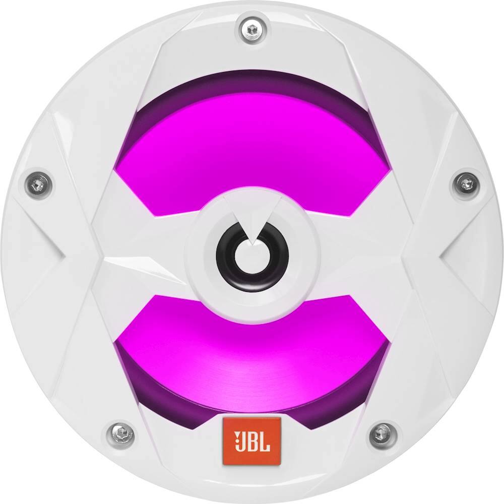 Alt View 19. JBL - Club Marine 6-1/2" 2-Way Marine Speakers with Polypropylene Cones (Pair) - White.