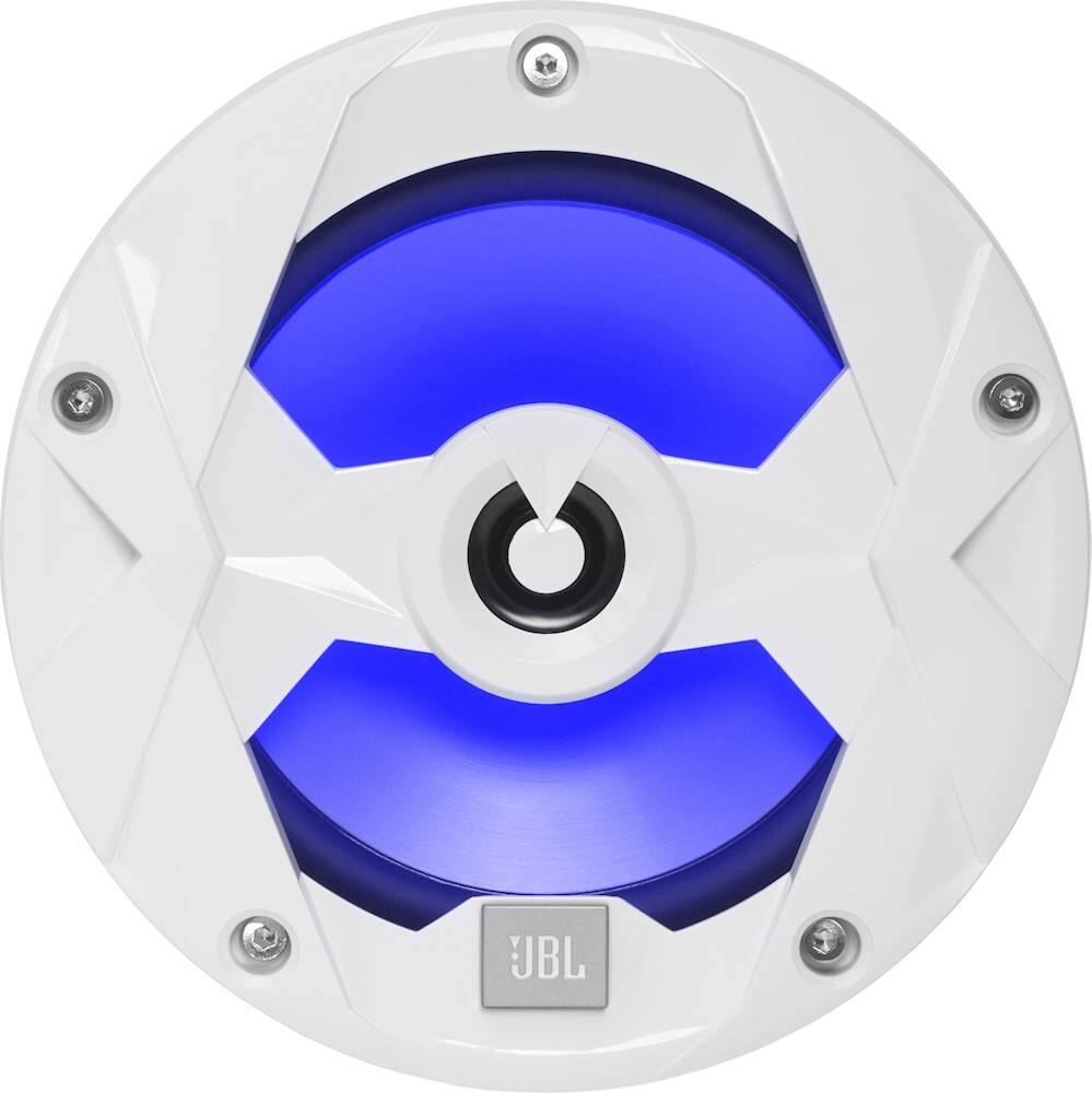 Alt View 22. JBL - Club Marine 6-1/2" 2-Way Marine Speakers with Polypropylene Cones (Pair) - White.