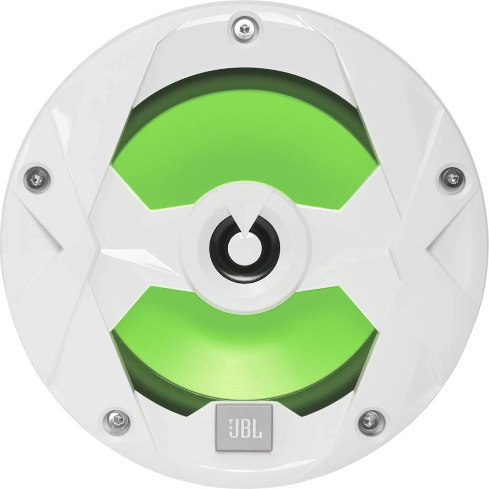 Alt View 23. JBL - Club Marine 6-1/2" 2-Way Marine Speakers with Polypropylene Cones (Pair) - White.