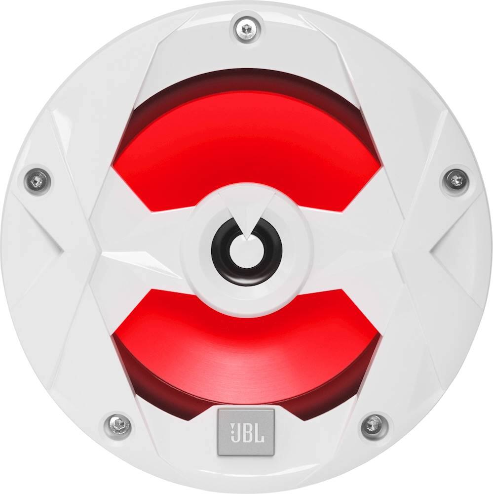 Alt View 25. JBL - Club Marine 6-1/2" 2-Way Marine Speakers with Polypropylene Cones (Pair) - White.