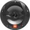 JBL - Club Marine 6-1/2" 2-Way Marine Speaker with Polypropylene Cones (Pair) - Black-Front_Standard