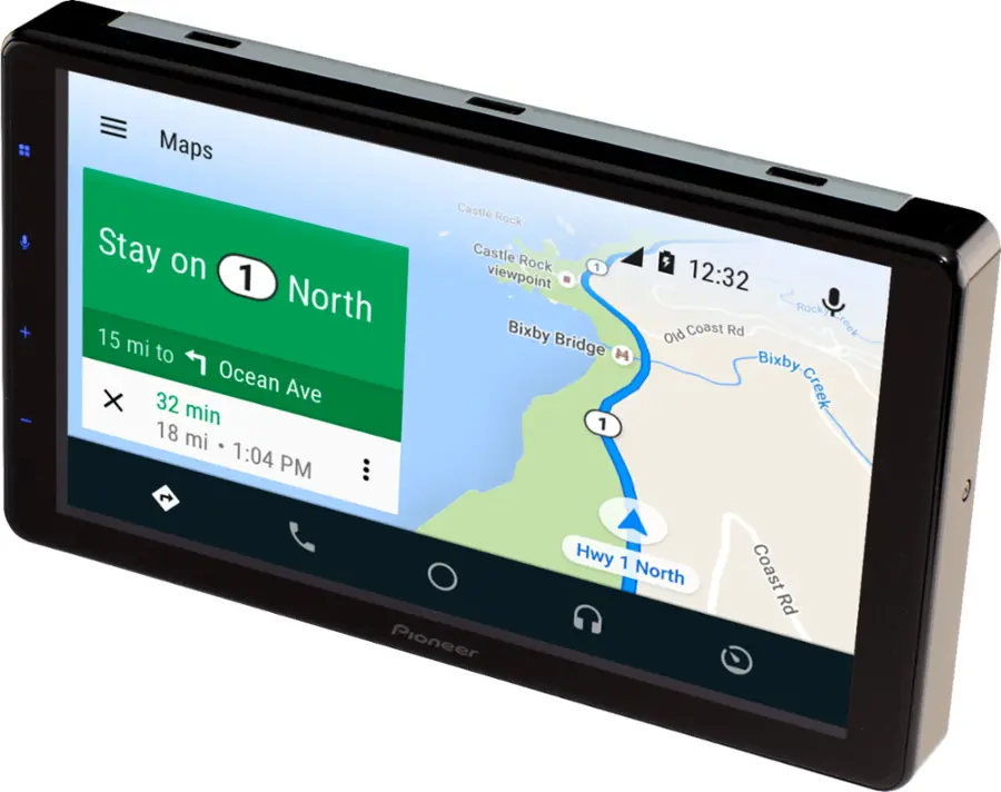 Alt View 15. Pioneer - 9" Amazon Alexa and Android Auto™/Apple CarPlay® Bluetooth® Modular Multimedia Receiver - Black.