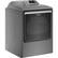 Angle. Maytag - 8.8 Cu. Ft. 14-Cycle Electric Dryer with Steam and Extra Power Button - Metallic Slate.