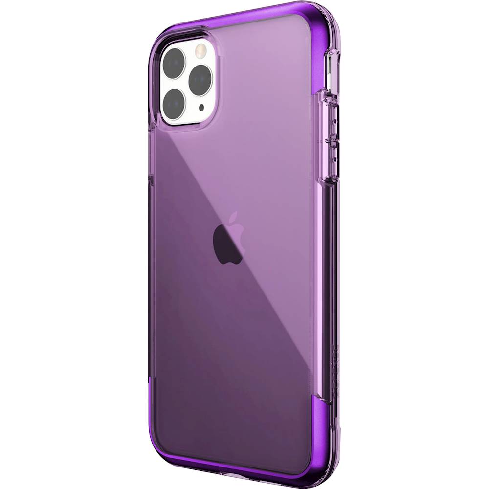 Raptic Air Case For Apple Iphone 11 Pro Max Purple Clear Best Buy