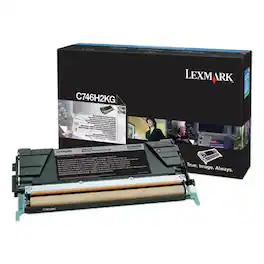 Lexmark - C746H2KG C746/748 12000 Page Yield Toner Cartridge - Black