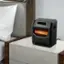 Alt View 13. Lifesmart - 6 Element Infrared Heater with Front Air Intake - Black.