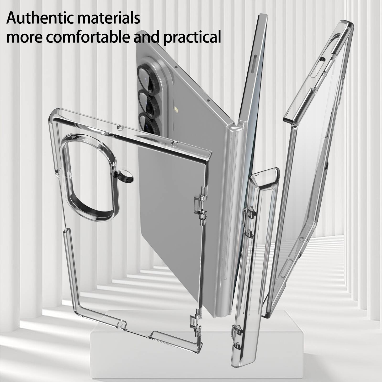 Authentic materials more comfortable and practical