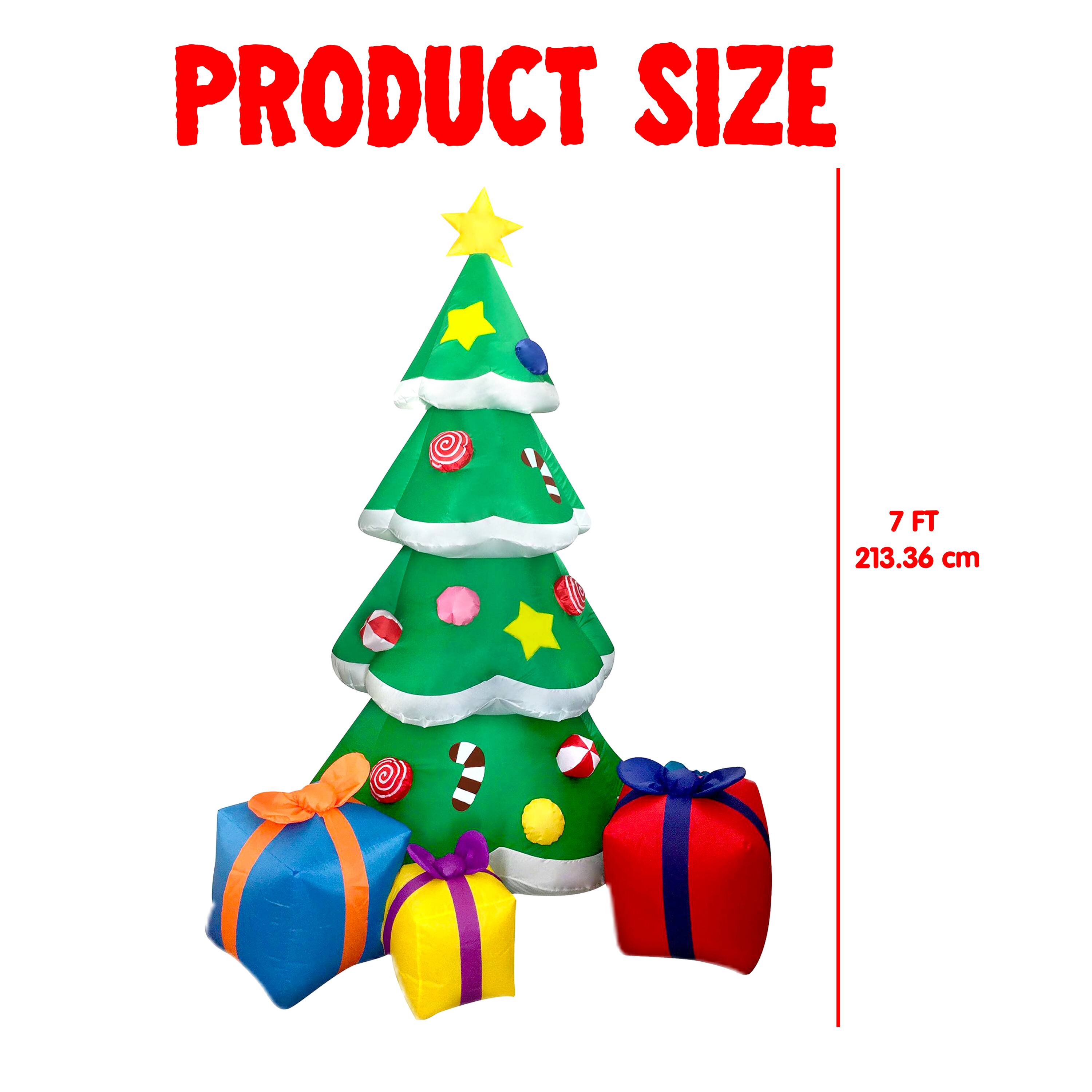 PRODUCT SIZE  
7 FT 213.36 cm