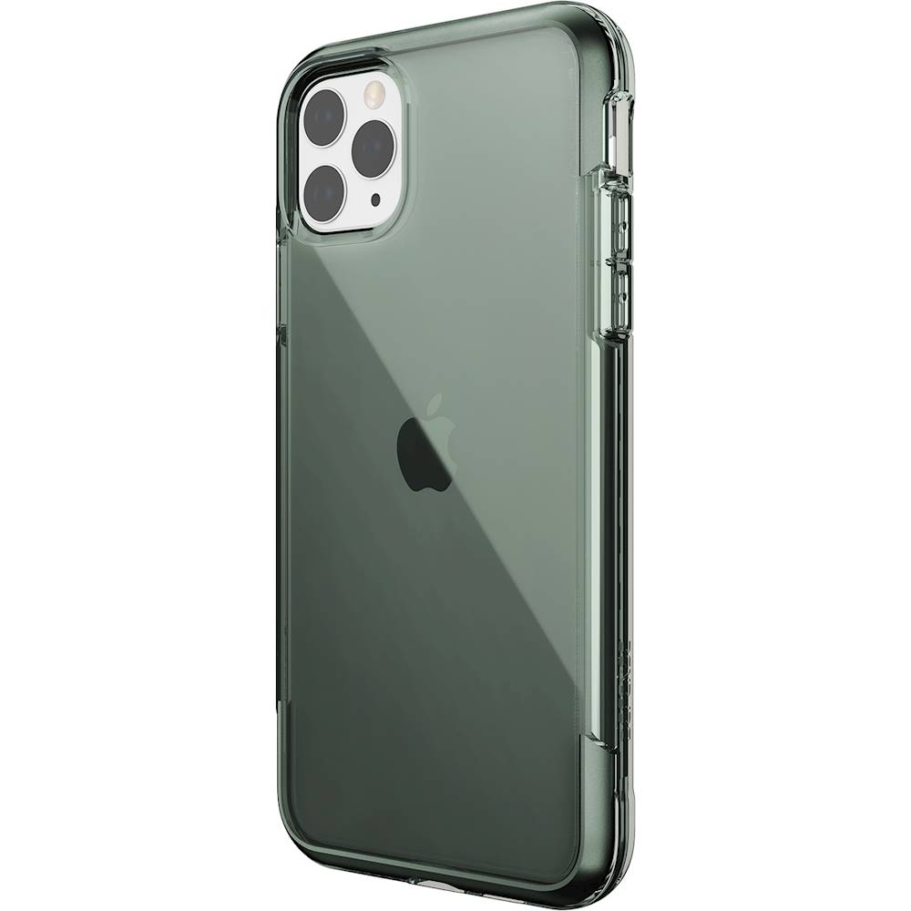 Best Buy Raptic Air Case For Apple Iphone 11 Pro Max Clear Midnight Green