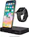 Front. Belkin - Valet Charging Dock for iPhone and Apple Watch - Black.