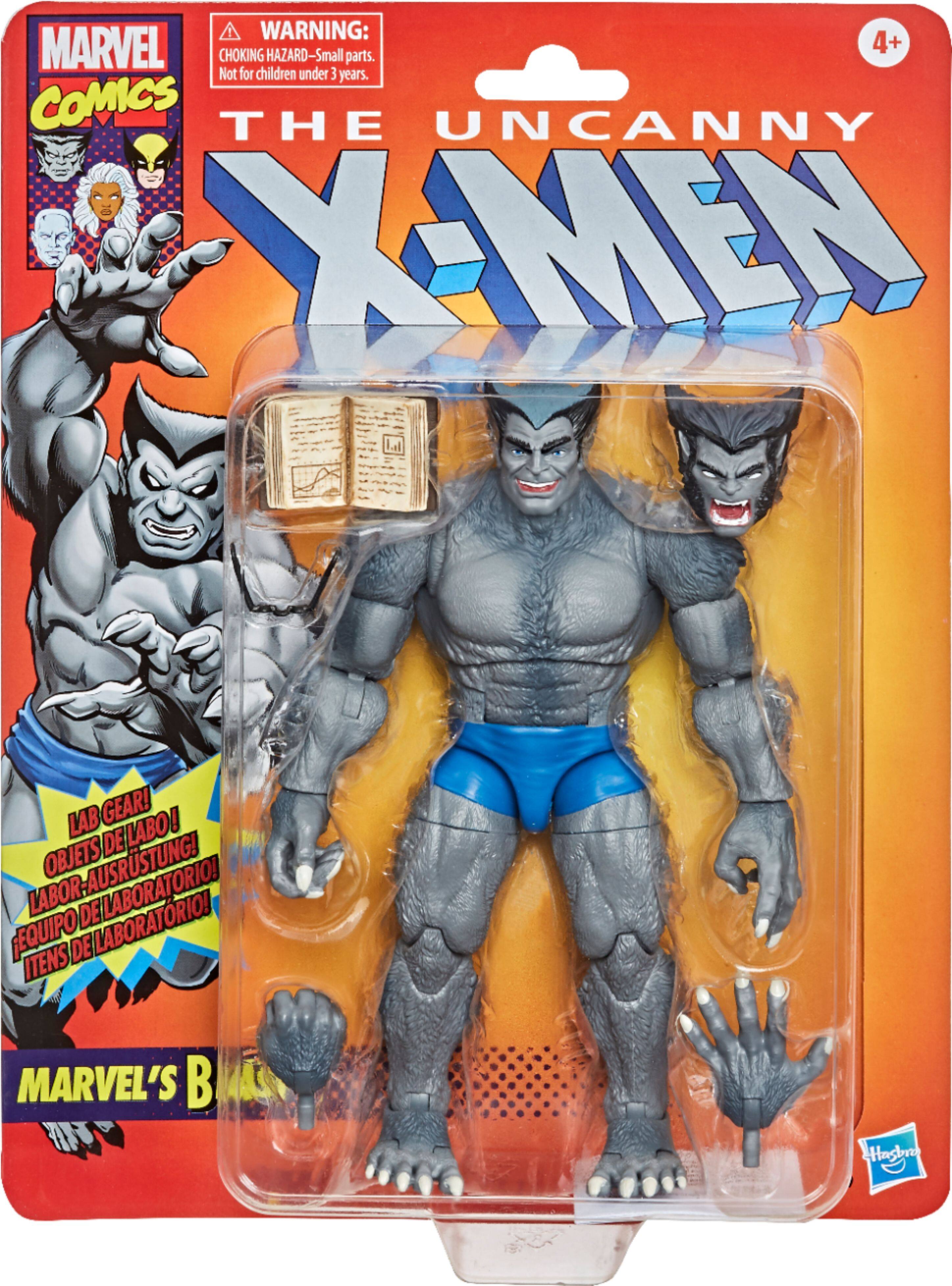 Alt View 11. Hasbro - Marvel Legends 6-inch Marvel's Beast Vintage Collection Figure.