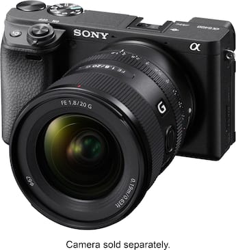 Sony FE 20mm f/1.8 G Ultra Wide Angle Prime Lens for E mount Sony FE 20mm f/1.8 G Ultra Wide Angle Prime Lens for E mount