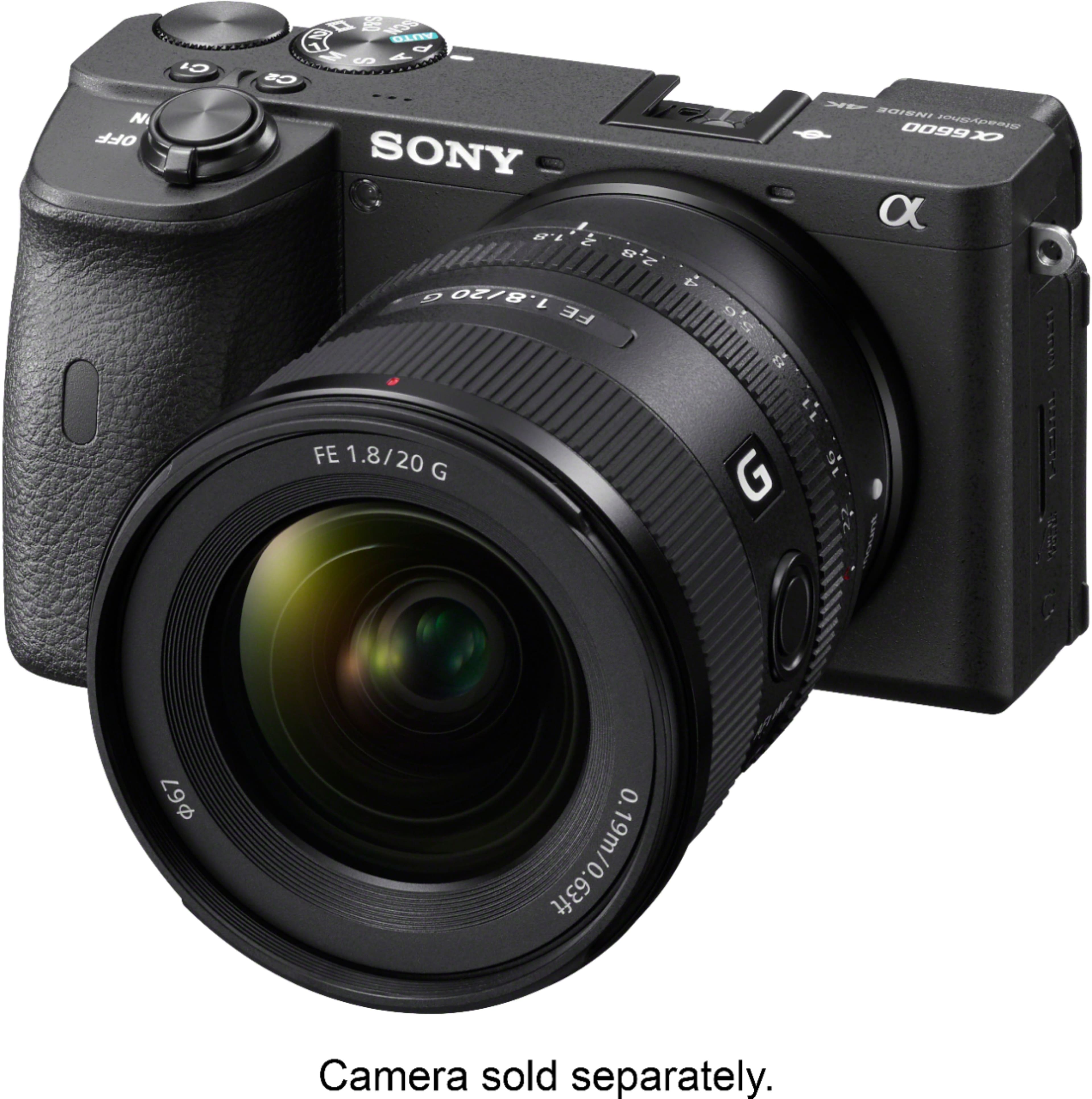 Sony FE 20mm f/1.8 G Ultra Wide Angle Prime Lens for E-mount