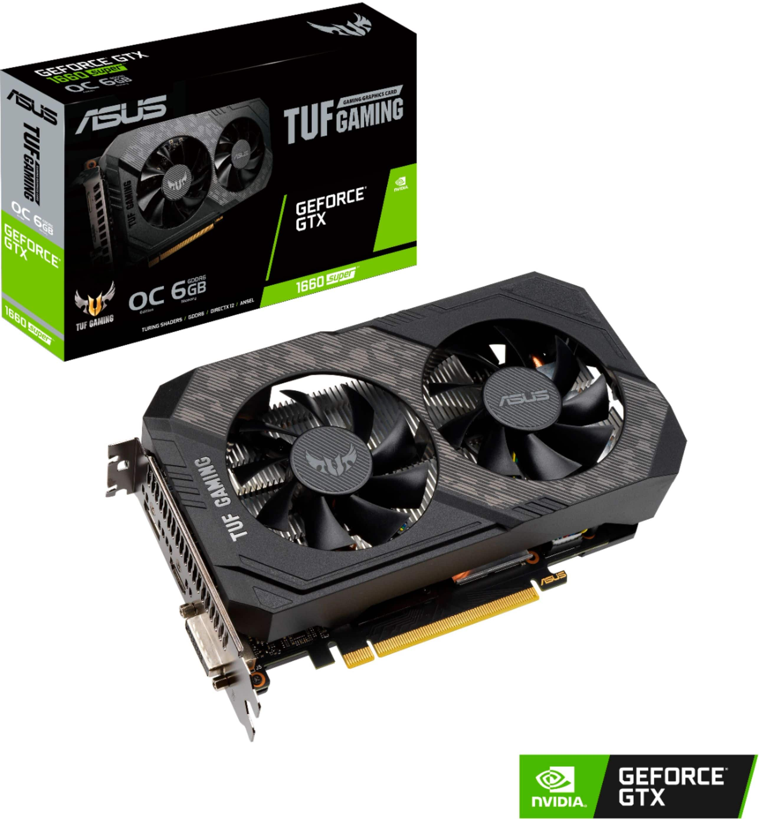 トップシークレット Asus GeForce GTX 1660 Super Overclocked 6GB