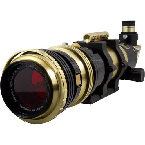 Best Buy Meade Coronado 70mm Refractor Telescope Gold/Black 324006