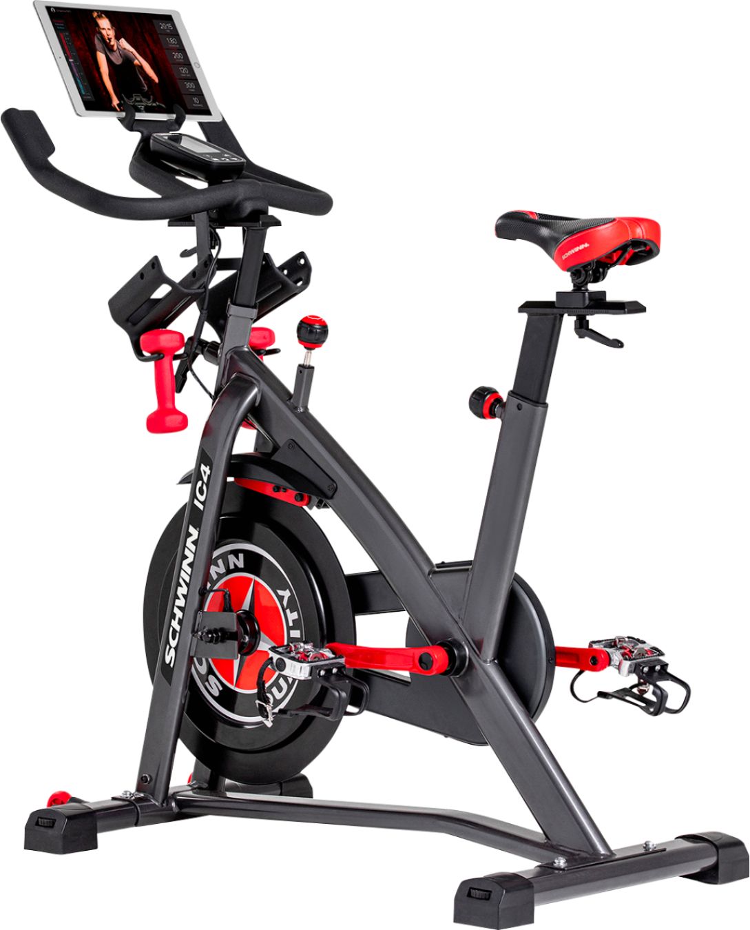 Estados Unidos título conformidad Schwinn IC4 Indoor Cycling Exercise Bike Gray 100873 - Best Buy