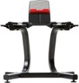 Front Zoom. Bowflex - SelectTech Stand with Media Rack - Black.
