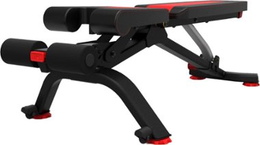 BowFlex - 5.1S Stowable Bench - Black - Front_Zoom