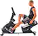 Alt View 15. Nautilus - R618 Recumbent Exercise Bike - Black.