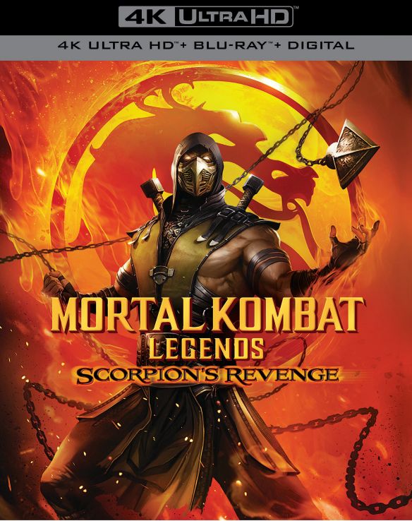 Mortal Kombat Legends: Scorpion's Revenge [Includes Digital Copy] [4K Ultra HD Blu-ray/Blu-ray] [2020]
