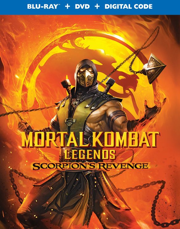 Mortal Kombat Legends: Scorpion's Revenge [Includes Digital Copy] [Blu-ray/DVD] [2 Discs] [2020] was $19.99 now $9.99 (50.0% off)