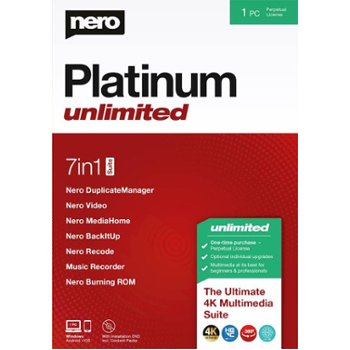 Nero Platinum Unlimited Audio & Video Editing Software