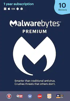 Front. Malwarebytes - Premium (10-Devices).