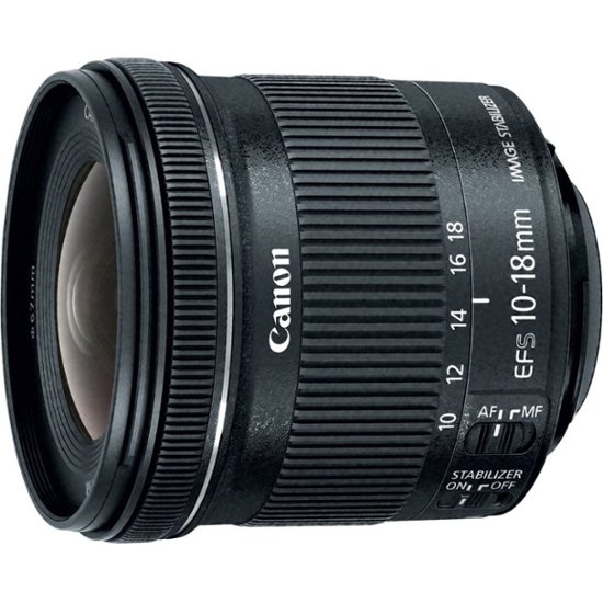 Canon Ef S 10 18mm F 4 5 5 6 Is Stm Ultra Wide Zoom Lens Black 9519b002 Best Buy