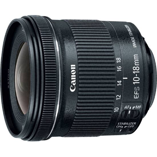 Canon EF-S10-18mm F4.5-5.6 IS STM Ultra-Wide Zoom Lens for EOS ...