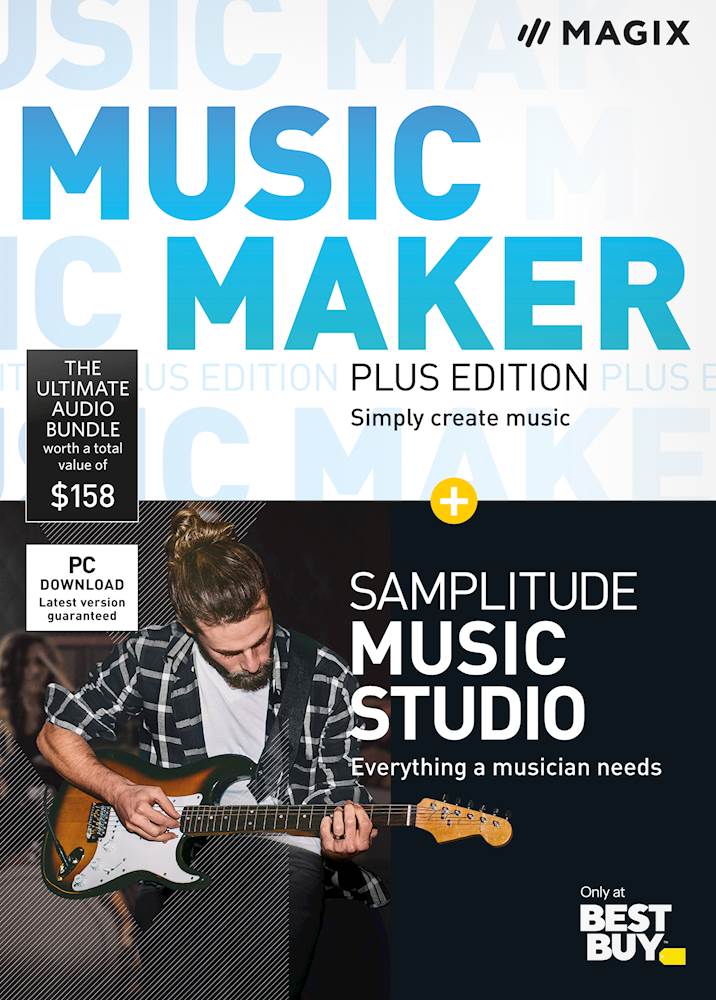 MAGIX Music Maker Plus Edition and Samplitude Music Studio SON535800F134 -  Best Buy