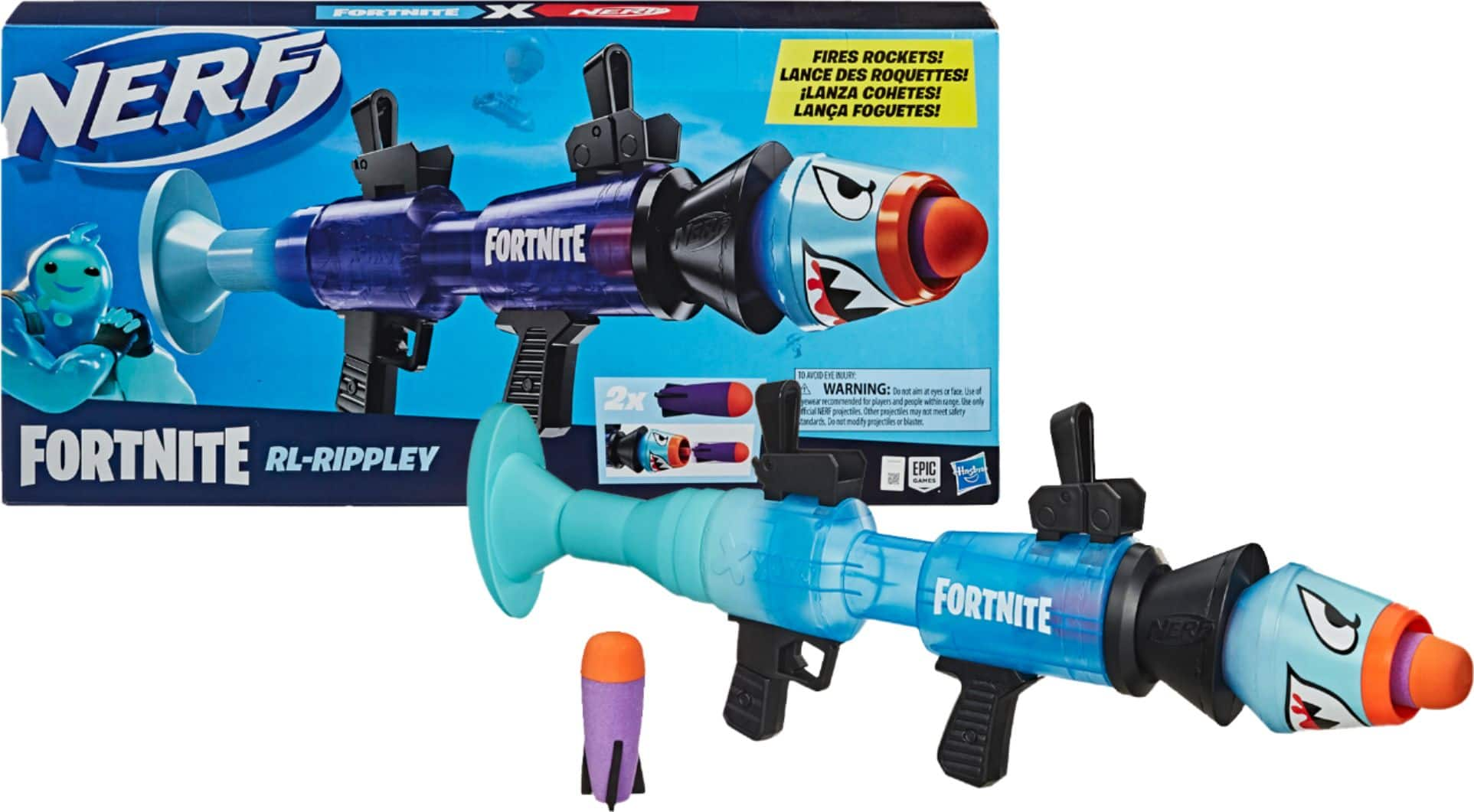 Hasbro Nerf Fortnite Rl Rippley Blaster F1033 Best Buy