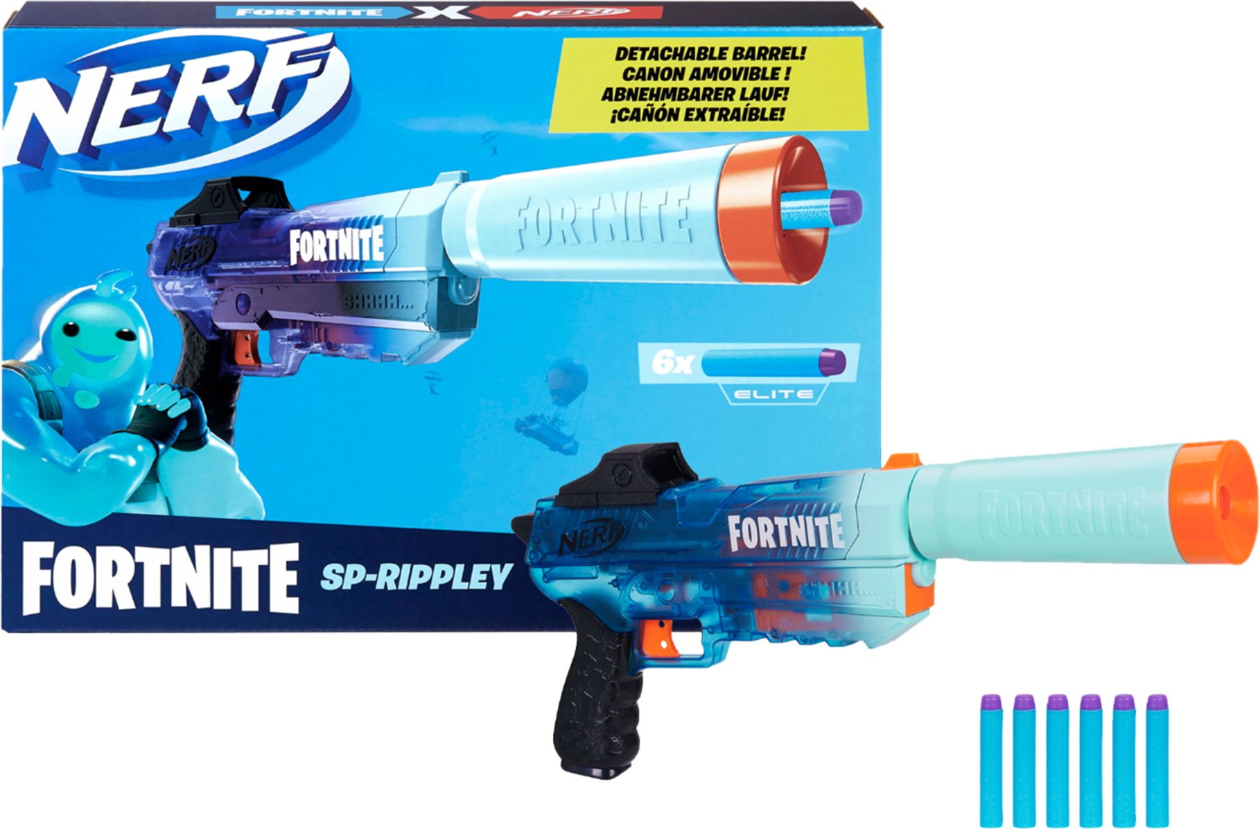 Nerf Fortnite SP-Rippley Elite Dart Blaster F1035 - Best Buy