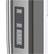 Alt View 12. GE - 23.1 Cu. Ft. French Door Counter-Depth Refrigerator - Stainless steel.