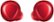 Alt View Zoom 11. Samsung - Geek Squad Certified Refurbished Galaxy Buds+ True Wireless Earbud Headphones - Red.