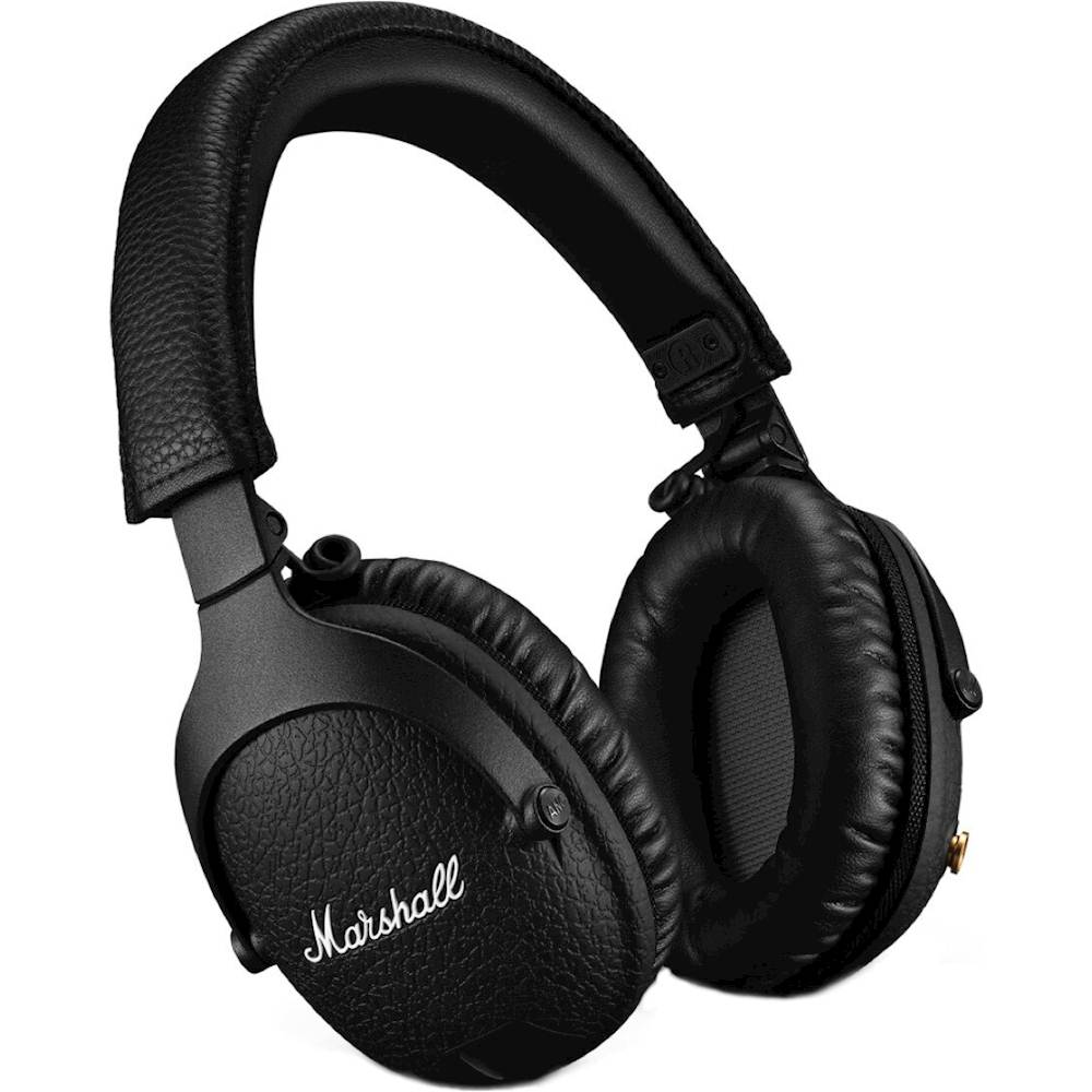 Marshall II A.N.C. Wireless Noise Cancelling Over-the-Ear Headphones Black 1005228 Best