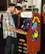 Alt View 12. Arcade1Up - 40th Anniversary Pac-Man Special Edition Arcade Game Machine - Pac-Man Woodgrain/White.