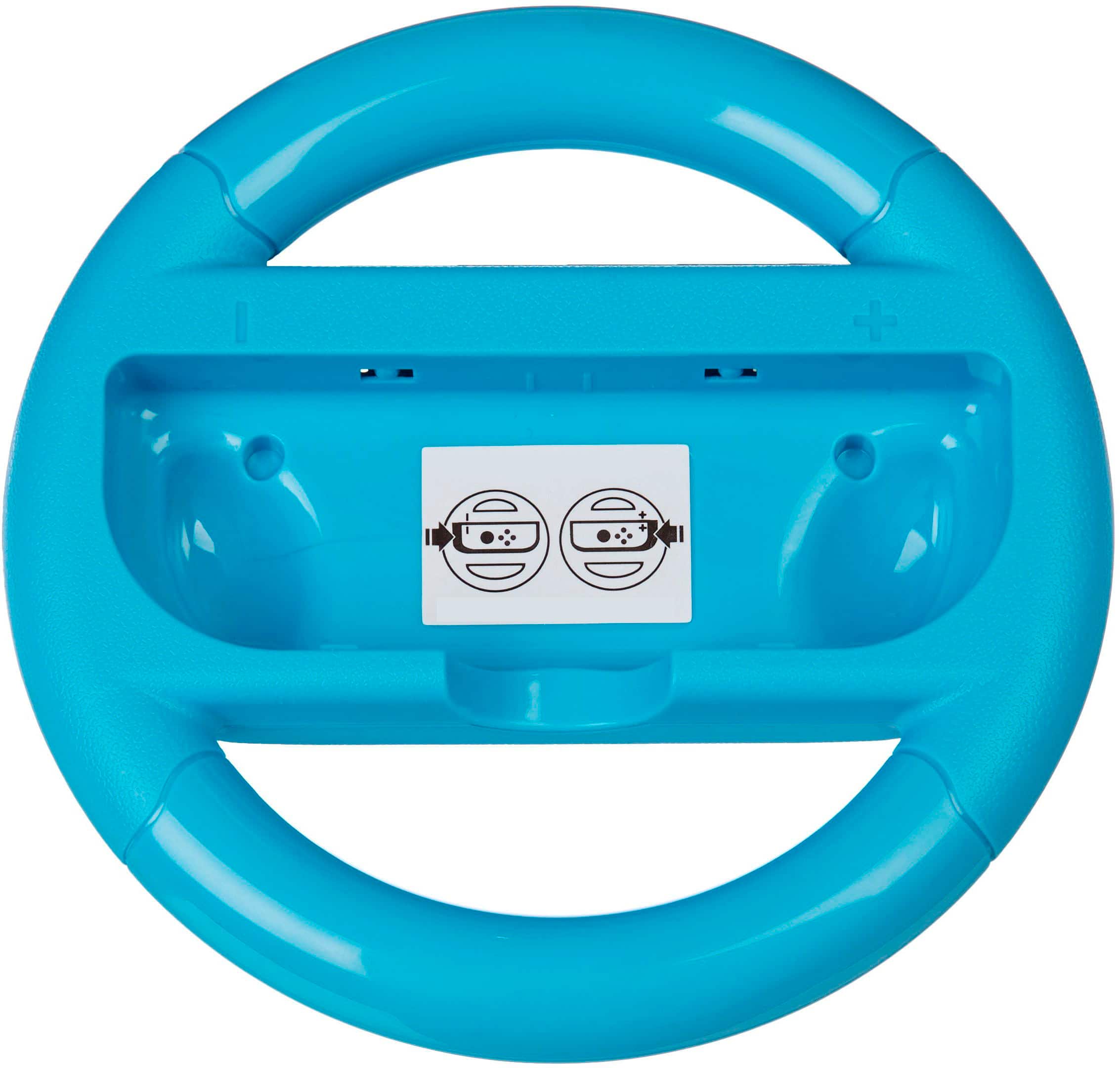 Alt View 16. Rocketfish™ - Joy-Con Racing Wheel Two Pack For Nintendo Switch & Switch OLED - Red/Blue.