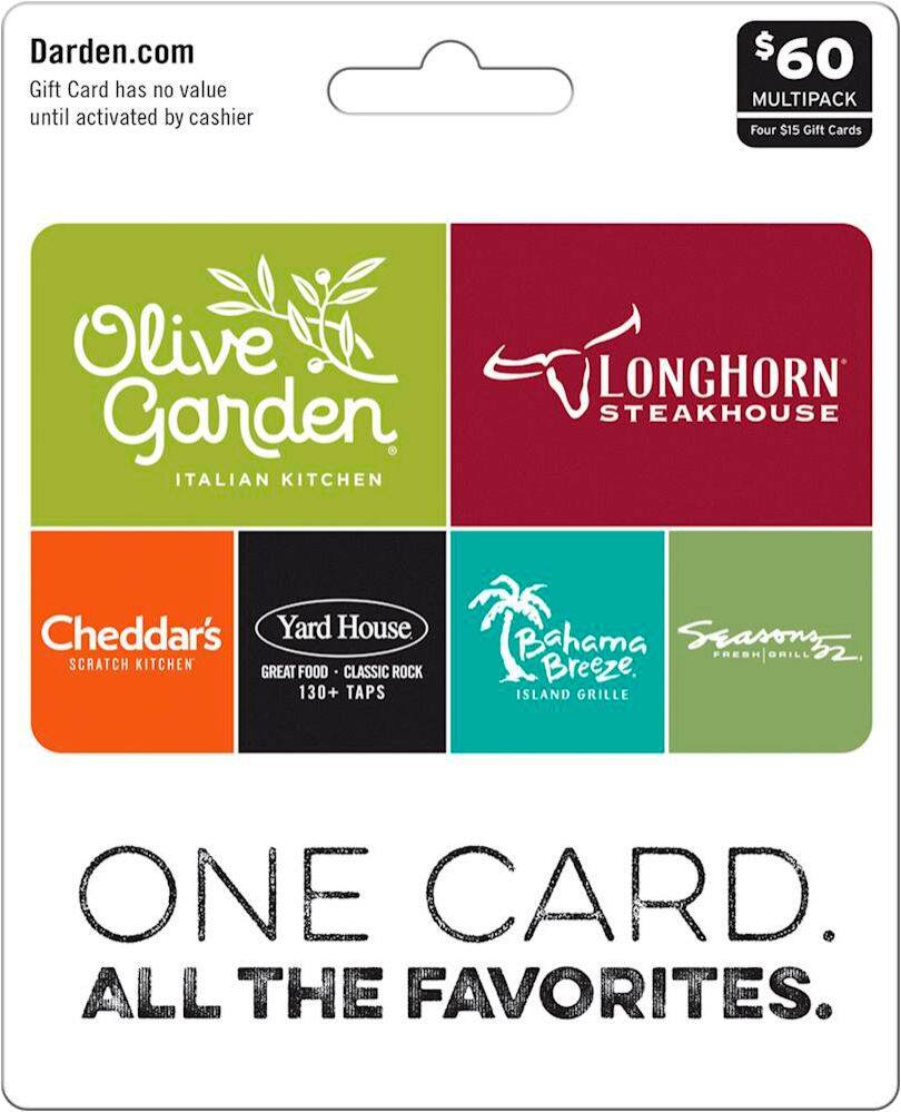 Darden - $60 Universal Gift Card