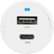 Alt View Zoom 14. Insignia™ - 30 W Vehicle Charger with 1 USB-C & 1 USB Port - White.
