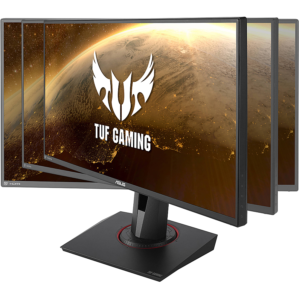 Best Buy: ASUS TUF 23.8” IPS FHD 144Hz 1ms FreeSync Gaming Monitor with  Height Adjustable (DisplayPort, HDMI) Black VG249Q