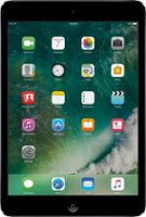 Apple - Geek Squad Certified Refurbished iPad mini 2 with Wi-Fi - 16GB - Space Gray - Front_Zoom