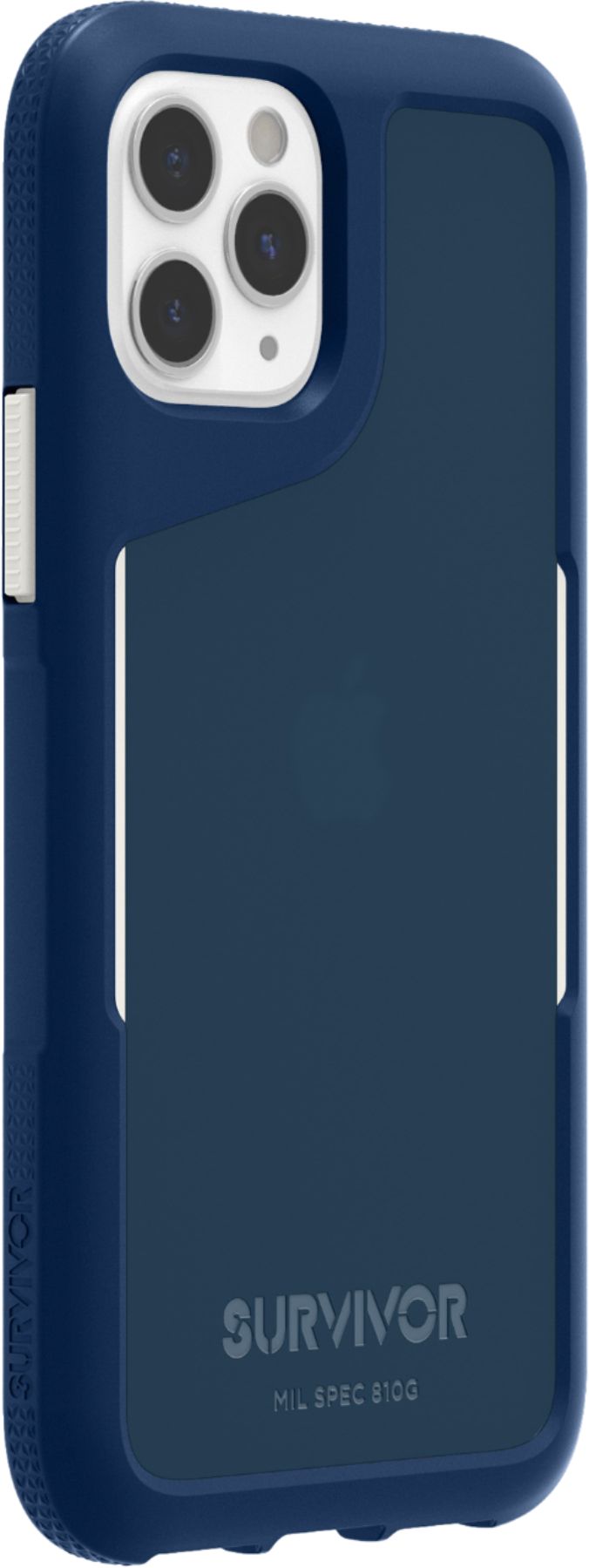 Angle View: Griffin Technology - Survivor Endurance Case for Apple® iPhone® 11 Pro - White/Navy