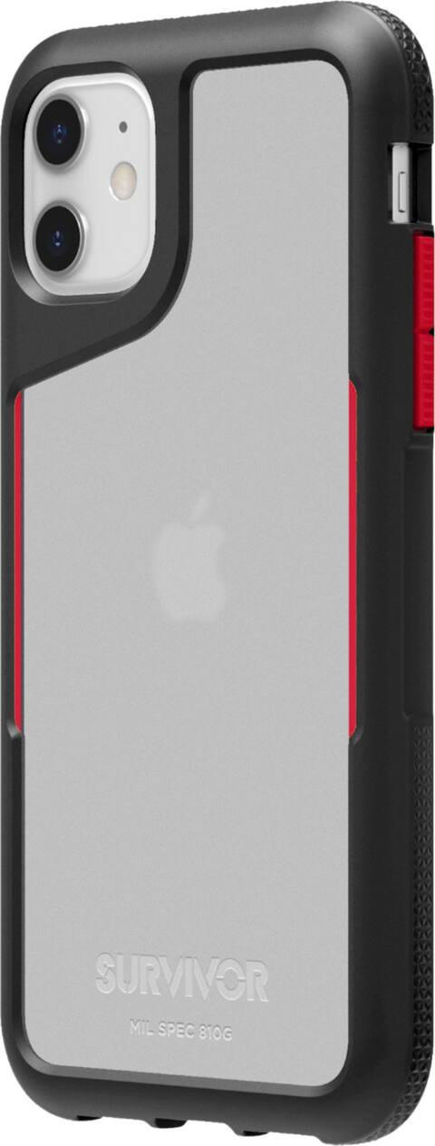 Griffin Survivor Endurance Custodia Per IPhone 12/12 Pro - Protezione Militare 3 Strati, Colore Rosa