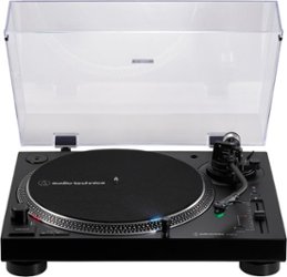 Audio-Technica - ATLP120XBT Bluetooth Stereo Turntable - Black - Front_Zoom
