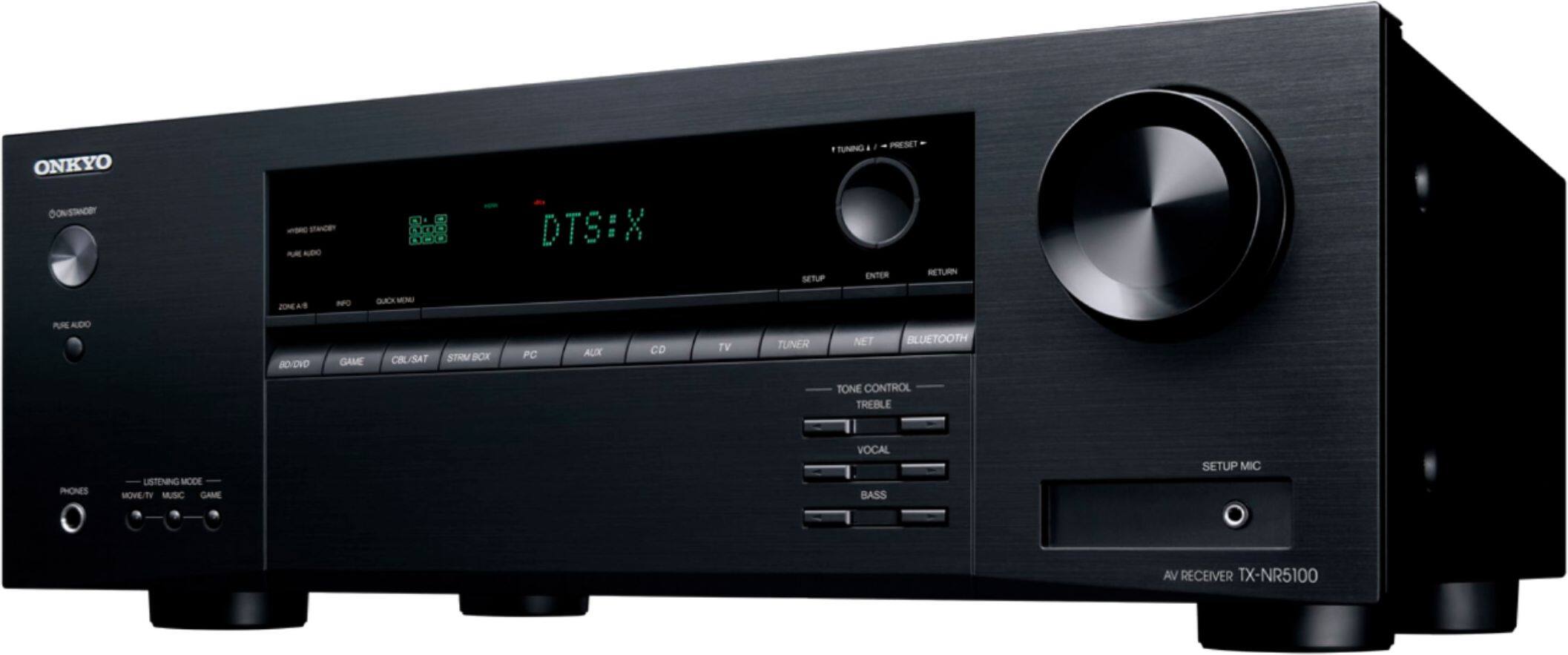 Onkyo TX NR5100 80W with Dolby Atmos Home Theater and